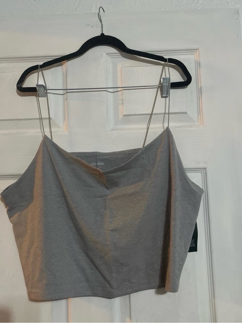 Wild Fable Grey Spaghetti Tank